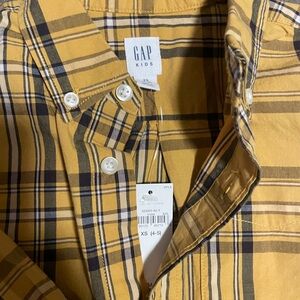 Kids Gap Plaid Oxford